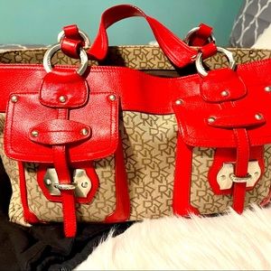 DKNY monogram signature bag